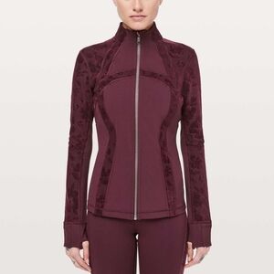 Lululemon Define Jacket Flocked in Dark Adobe size 2 NWT